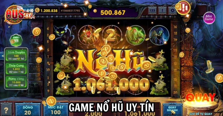 Minh họa cổng game nổ hũ uy tín